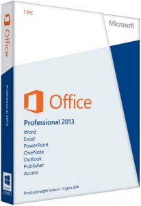 Microsoft Office 2013 Professional produkt